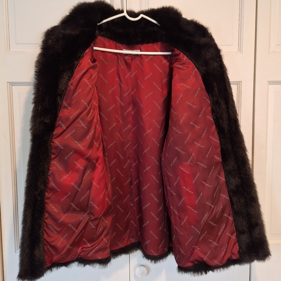 Jordache vintage faux fur coat - Picture 7 of 9